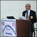 President of Rotary club Bombay North Dr. Satya Agrawala spaking on the concept and evolution of skin bank.JPG
