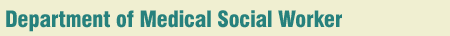 Department of Medical Sociology
