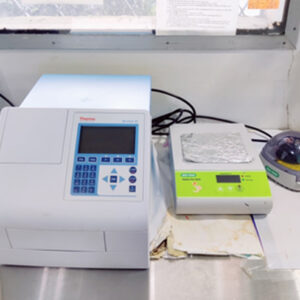 Plate Reader, Heating Block, Mini Centrifuge